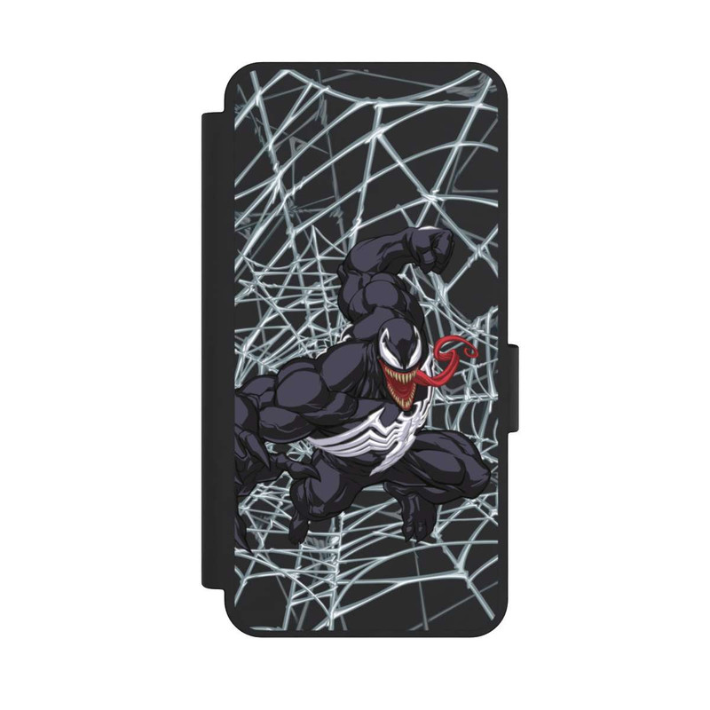 Galaxy S25 Edge NIVOflip Venom Spinnennetz