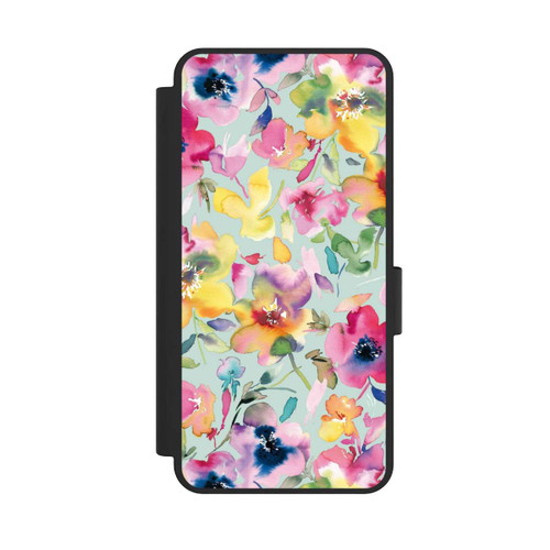 Samsung Galaxy S25 Edge NIVOflip Künstlerischer Sommer Psychedelic Floral