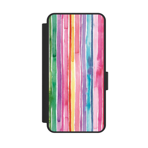 Samsung Galaxy S25 Edge NIVOflip Camouflage Rainbow Stripes