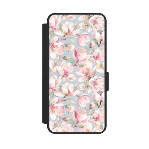 Samsung Galaxy S25 Edge NIVOflip Magnolien Blumen Pastellrosa