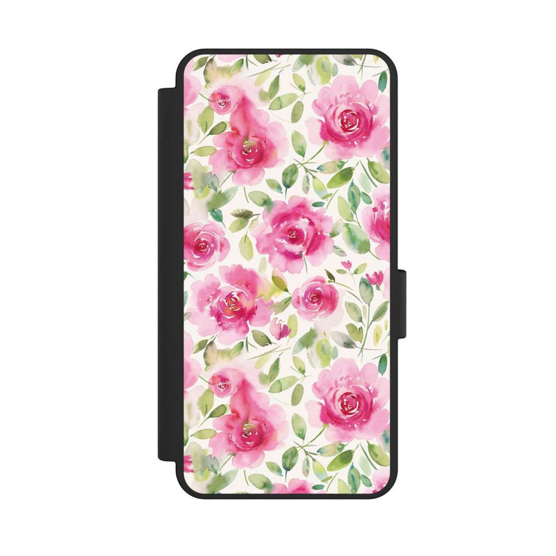 Galaxy S25 Edge NIVOflip Watercolor Fresh Roses