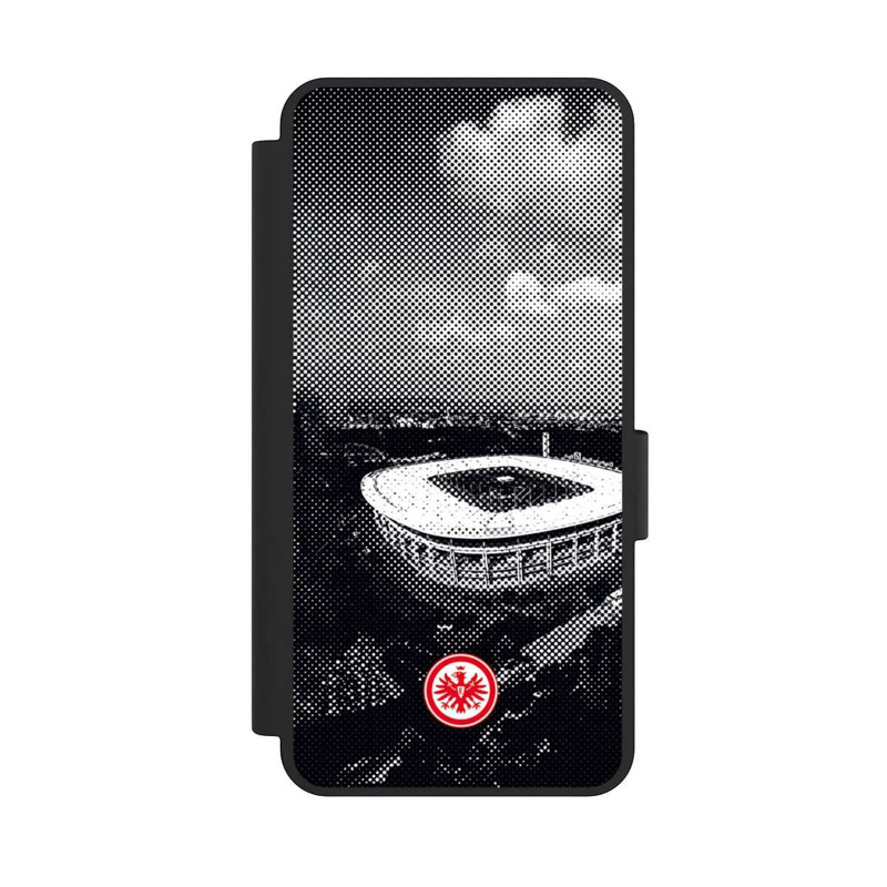 Galaxy S25 Edge NIVOflip SGE Stadion Schwarz Weiß