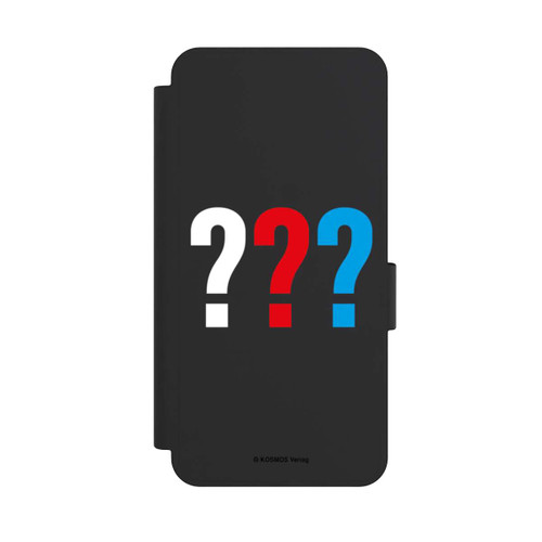 Samsung Galaxy S25 Edge NIVOflip Die Drei Fragezeichen Logo Transparent