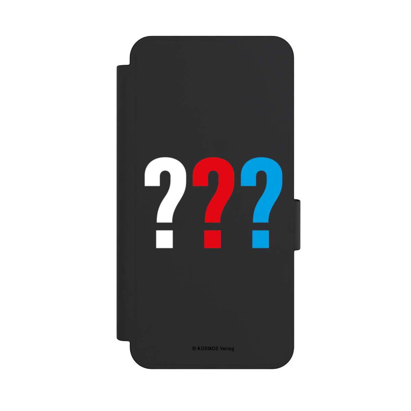 Galaxy S25 Edge NIVOflip Die Drei Fragezeichen Logo Transparent