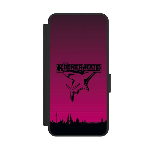 Samsung Galaxy S25 Edge NIVOflip Kölner Haie Skyline Pink