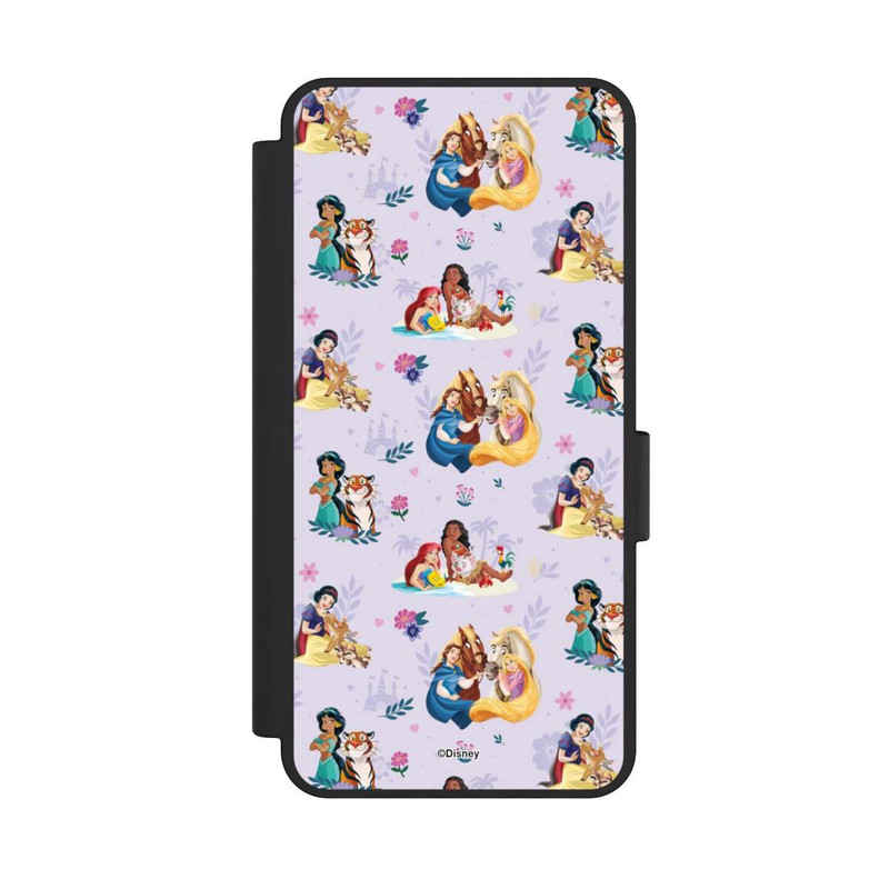 Galaxy S25 Edge NIVOflip Princess Floral Pattern Purple
