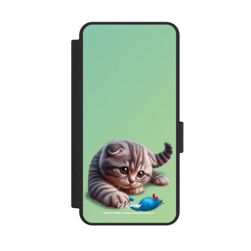 Samsung Galaxy S25 Edge NIVOflip Playing Cat with Mouse