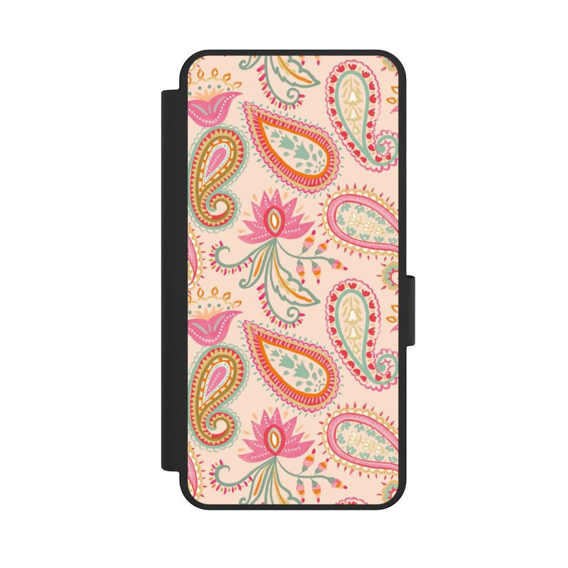 Galaxy S25 Edge NIVOflip Colorful Paisley Charm
