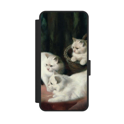 Samsung Galaxy S25 Edge NIVOflip Three White Angora Kittens