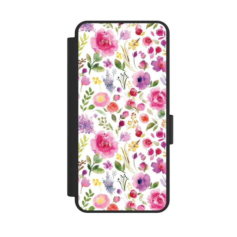 Galaxy S25 Edge NIVOflip Roses Flowers Purple