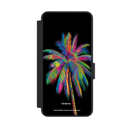 Samsung Galaxy S25 Edge NIVOflip Regenbogen Palme
