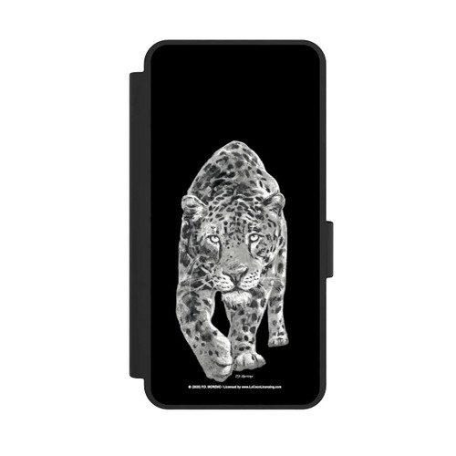 Samsung Galaxy S25 Edge NIVOflip Leopard Schwarz