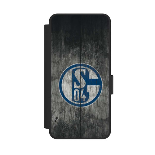 Samsung Galaxy S25 Edge NIVOflip Schalke 04 Holz Look