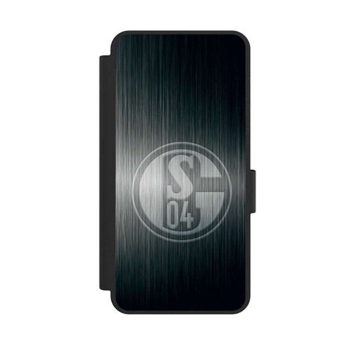 Samsung Galaxy S25 Edge NIVOflip Schalke 04 Metall Look