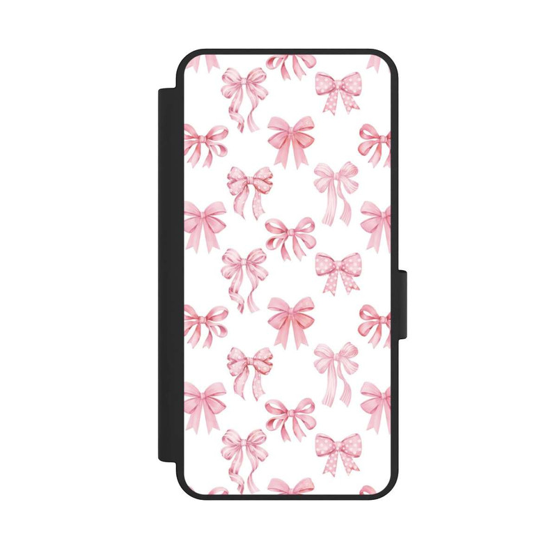 Galaxy S25 Edge NIVOflip Baby Pink Bows