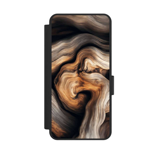 Samsung Galaxy S25 Edge NIVOflip Rustic Wood with AI