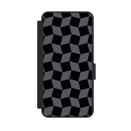 Samsung Galaxy S25 Edge NIVOflip 3D Würfel-Muster Effektt