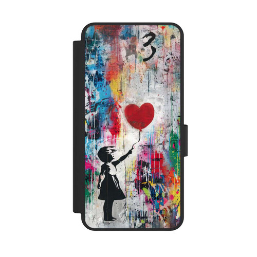 Samsung Galaxy S25 Edge NIVOflip Balloon Girl Colorful