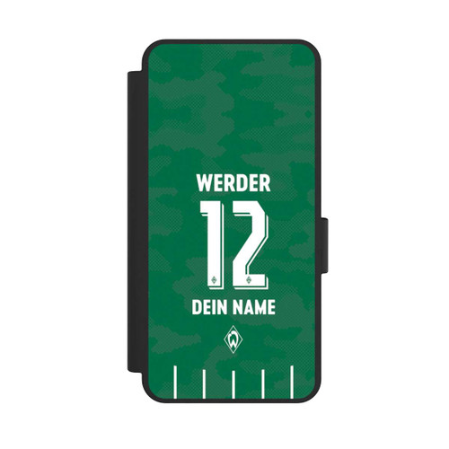 Samsung Galaxy S25 Edge NIVOflip Werder Bremen Trikot Personalisierbar 25-26