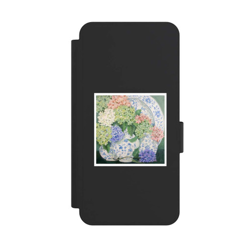 Samsung Galaxy S25 Edge NIVOflip Hydrangeas by Jennifer Abbott
