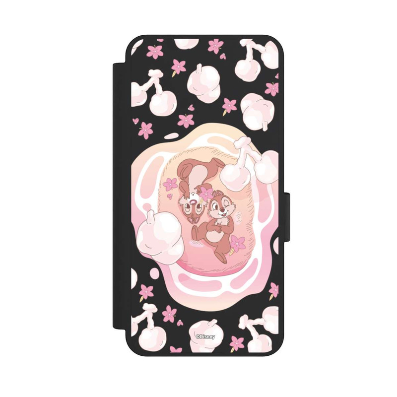 Galaxy S25 Edge NIVOflip Chip and Dale Pink Transparent