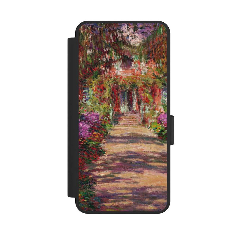Galaxy S25 Edge NIVOflip Eine Allee in Monets Garten in Giverny by Claude Monet