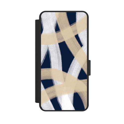 Samsung Galaxy S25 Edge NIVOflip Laced Up Beije Blue