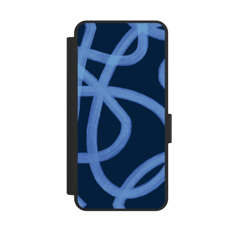 Galaxy S25 Edge NIVOflip Laced Up Tones of Blue