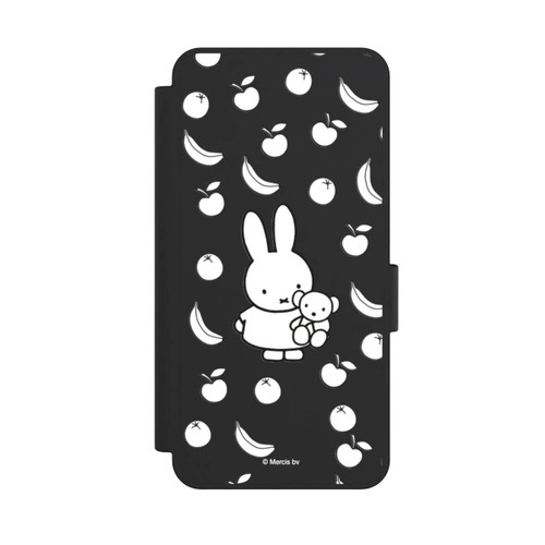 Samsung Galaxy S25 Edge NIVOflip Miffy mit Obst Tranparent