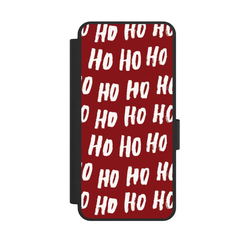 Samsung Galaxy S25 Edge NIVOflip Ho Ho Ho Weihnachten Rotes Muster