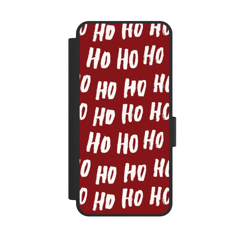 Galaxy S25 Edge NIVOflip Ho Ho Ho Christmas Red Pattern