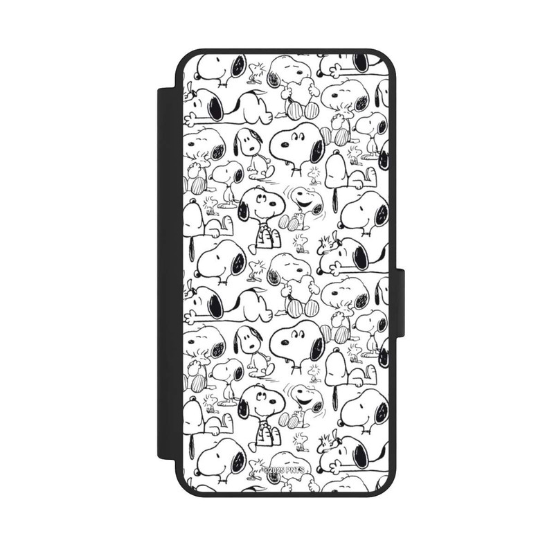 Galaxy S25 Edge NIVOflip Classic Snoopy Pattern White