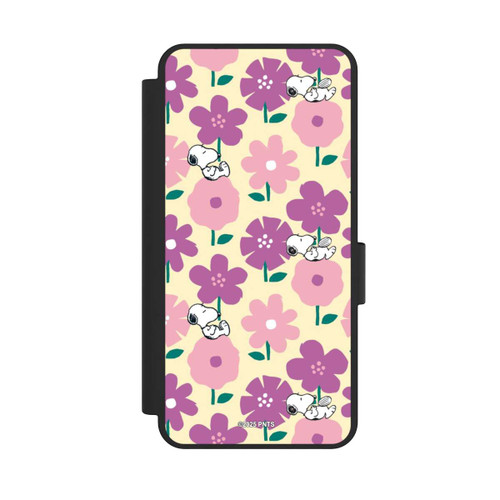 Samsung Galaxy S25 Edge NIVOflip Peanuts Flower Pattern Yellow