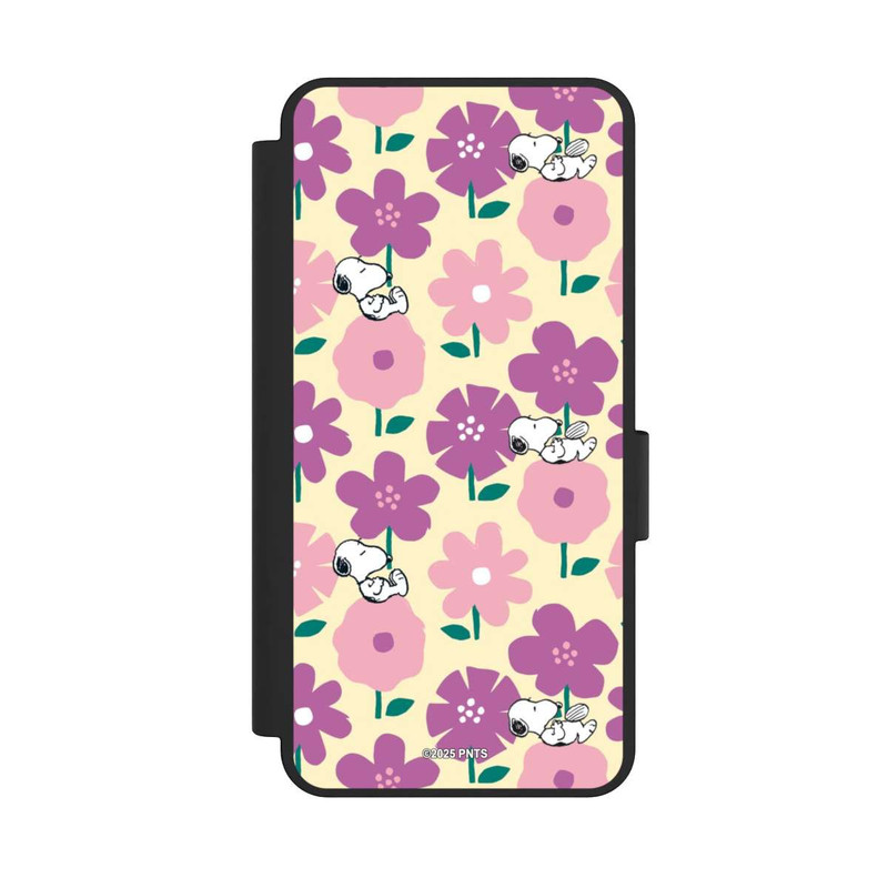 Galaxy S25 Edge NIVOflip Peanuts Flower Pattern Yellow