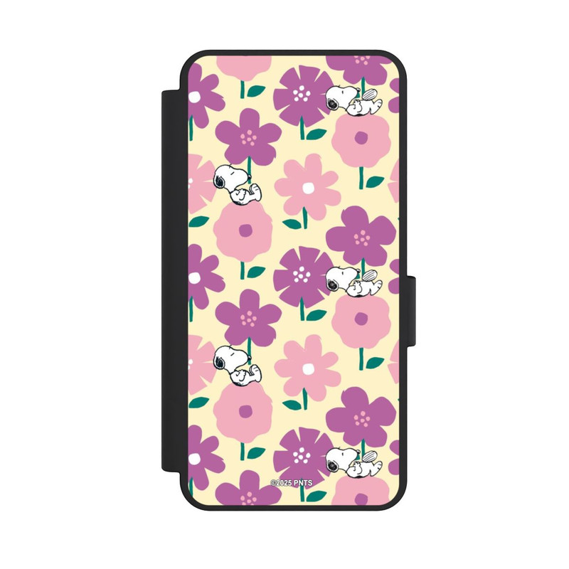 Galaxy S25 Edge NIVOflip Peanuts Flower Pattern Yellow