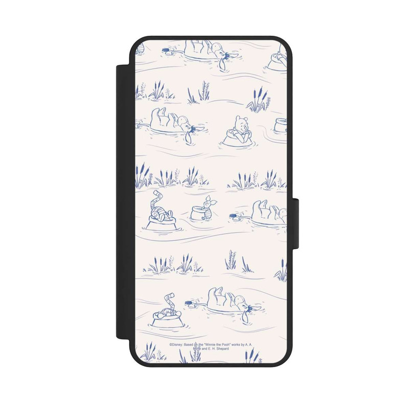 Galaxy S25 Edge NIVOflip Winnie The Pooh Ceramic Pattern Ink