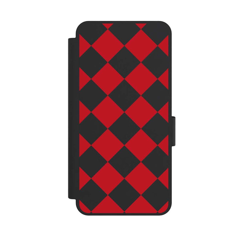 Galaxy S25 Edge NIVOflip Raute Bordeaux ohne Hintergrund