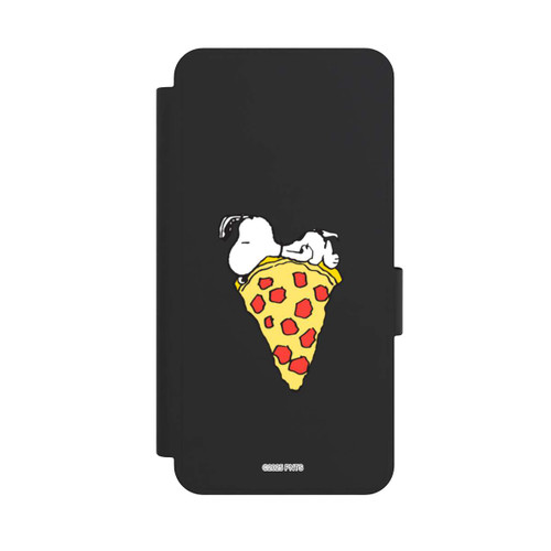 Samsung Galaxy S25 Edge NIVOflip Snoopy Pizza Transparent