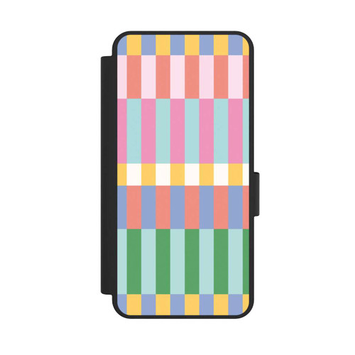 Samsung Galaxy S25 Edge NIVOflip Checked Theme Pastel
