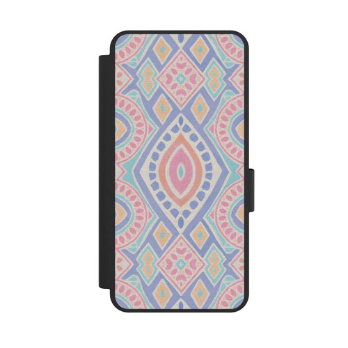 Samsung Galaxy S25 Edge NIVOflip Boho Geometric Mosaic Intricate Tribal Design