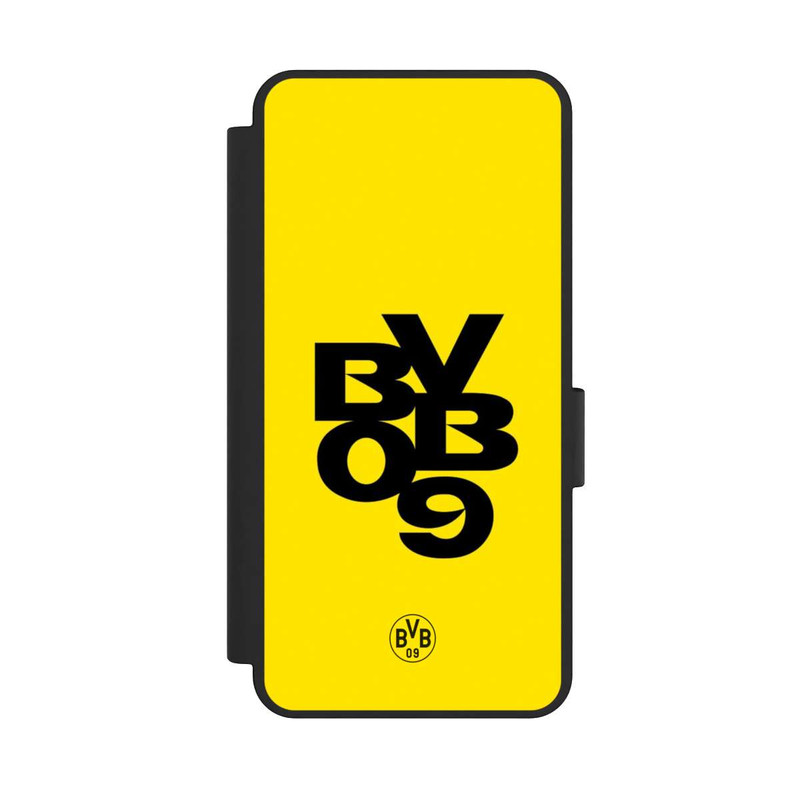 Galaxy S25 Edge NIVOflip BVB09 Schwarz Gelb