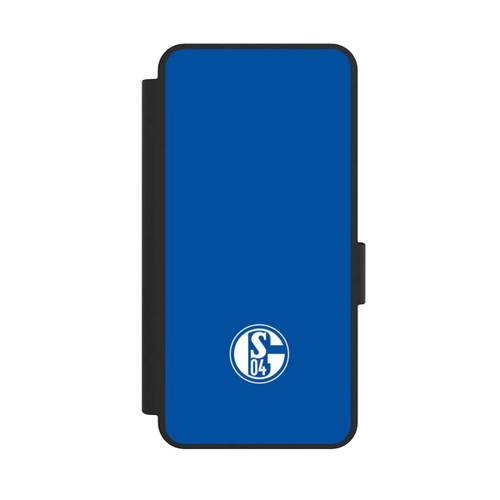 Samsung Galaxy S25 Edge NIVOflip FC Schalke 04 Logo Blau