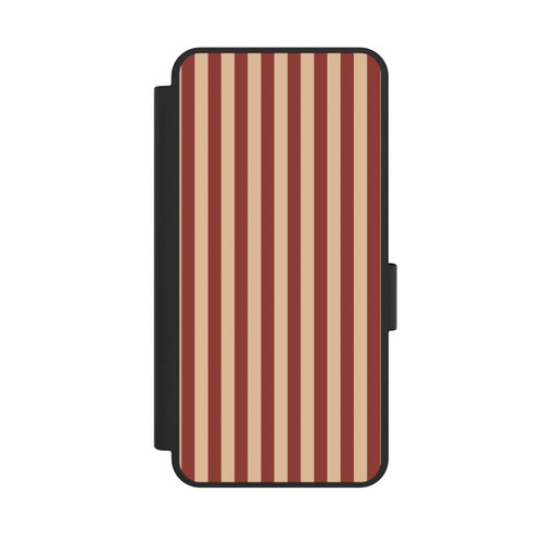 Samsung Galaxy S25 Edge NIVOflip Streifen Tan
