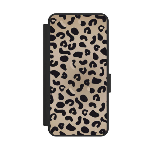 Samsung Galaxy S25 Edge NIVOflip  Gepardenmuster hellbraun