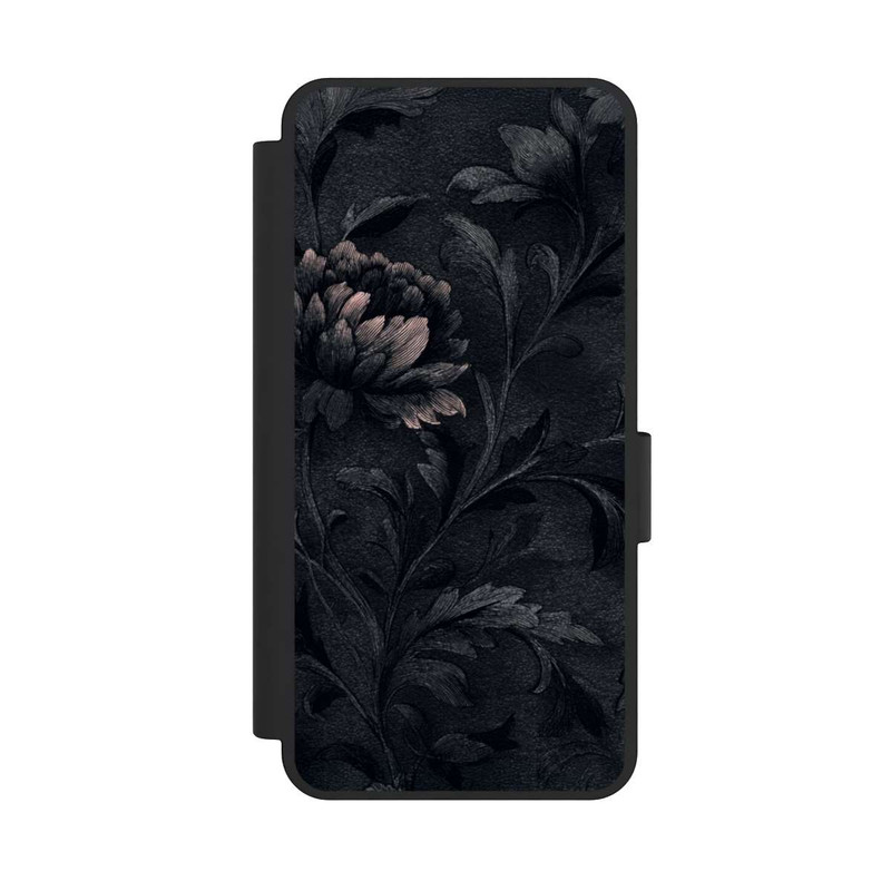 Galaxy S25 Edge NIVOflip Floral Foncé Vintage