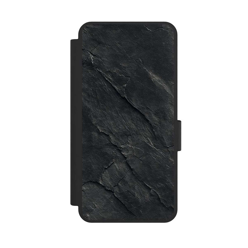 Galaxy S25 Edge NIVOflip Dunkler Schiefer Look