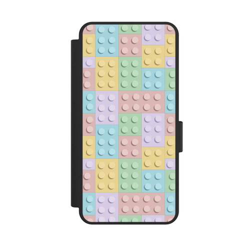Samsung Galaxy S25 Edge NIVOflip Colorful Blocks Pattern
