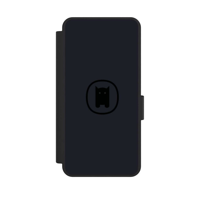 Galaxy S25 Edge NIVOflip Nivocase Logo Large Black Gray