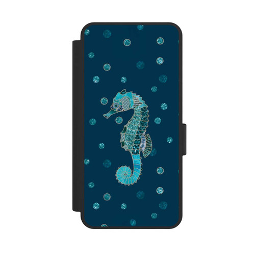 Samsung Galaxy S25 Edge NIVOflip Glamour Sea Horse Art
