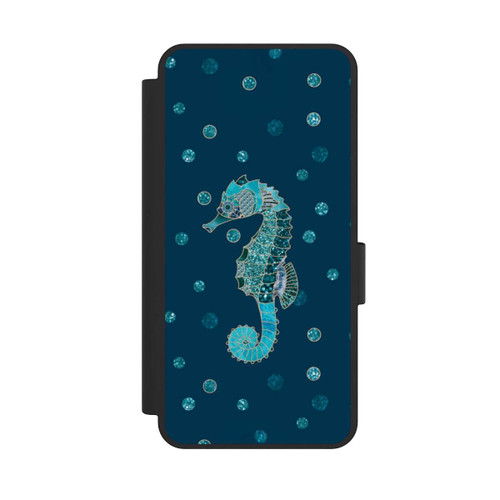 Samsung Galaxy S25 Edge NIVOflip Glamour Sea Horse Art